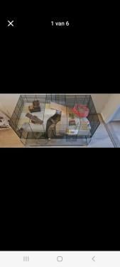 Een grote hamster/muizen kooi