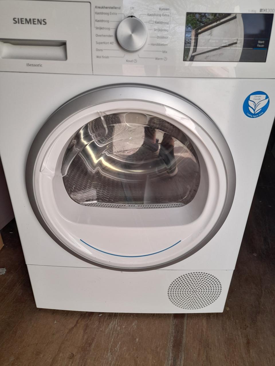 Siemens is een A++ warmtepompdroger (8kg) met autoDry technologie