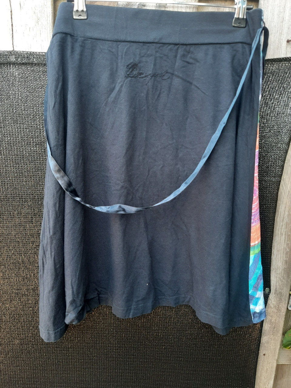 Desiqual rok  donker blauw L