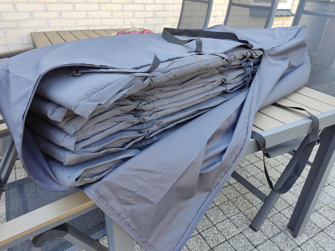 Tuinset Groot - 6 stoelen - Kussens