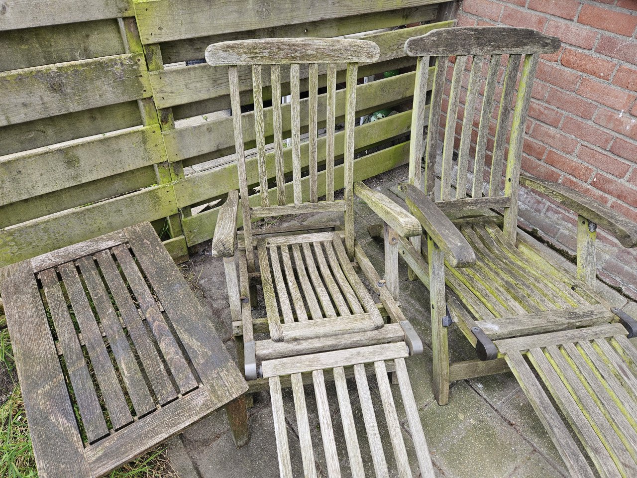 Tuinset hout
