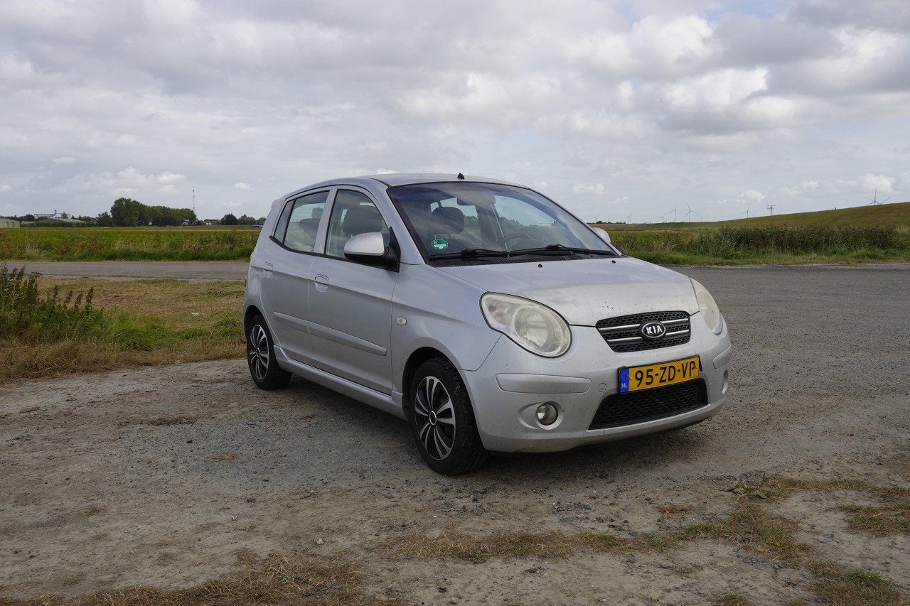 Kia Picanto 1.1 48 KW 2008 Grijs 5-deurs