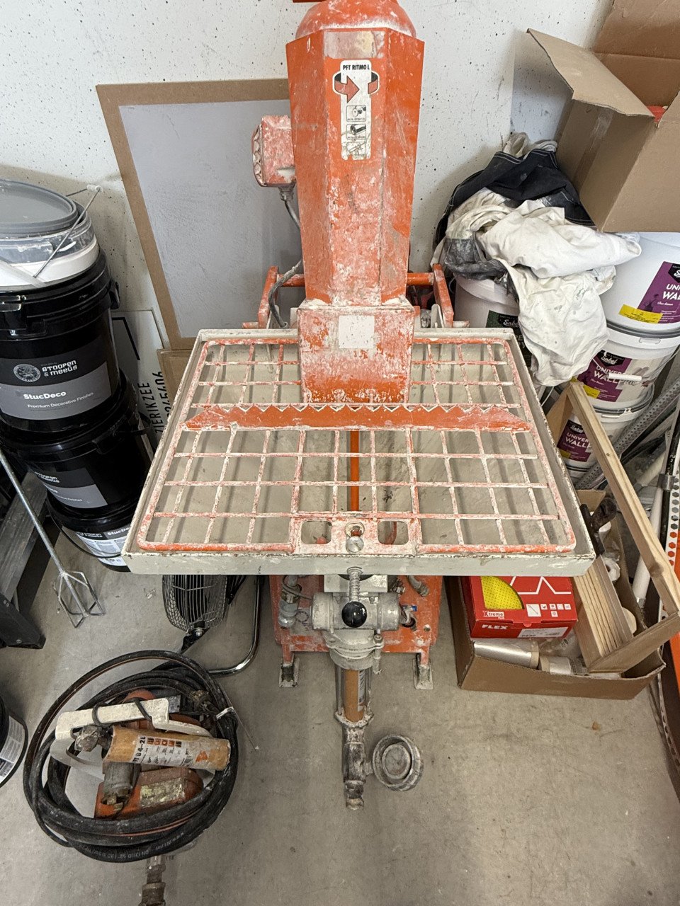 Pft ritmo gips spuitmachine