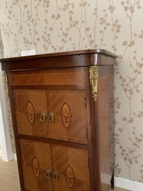 ✨Schitterend Sfeervol Bijzonder Antiek Houten Kastje✨