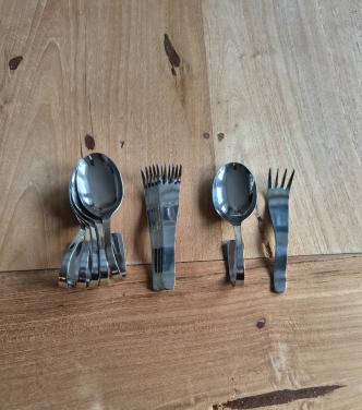 Set Amuse Lepels met Vorkjes