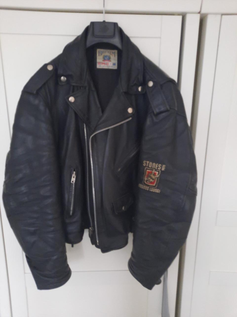 Leren jas Rolling Stones