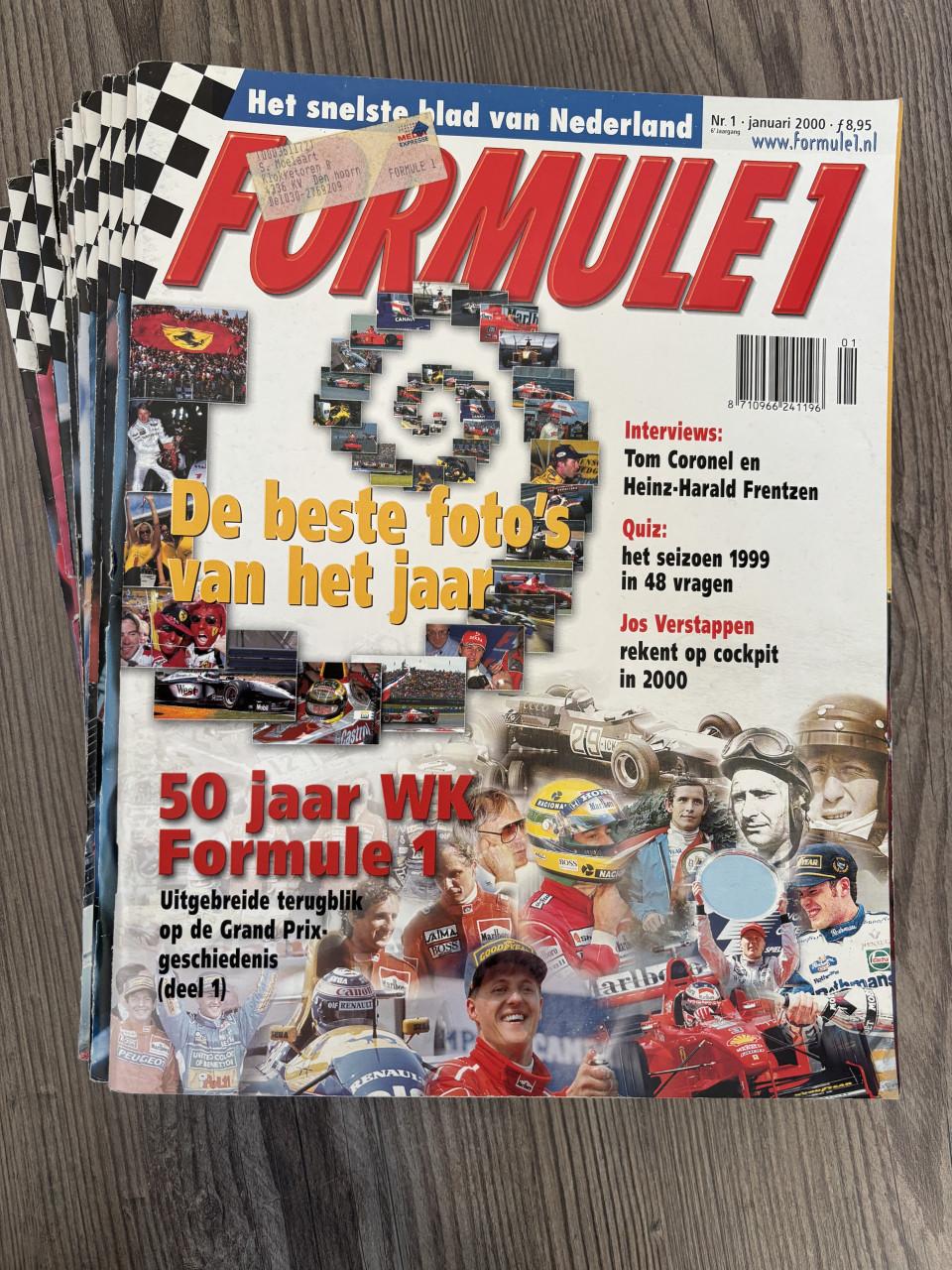 Formule 1 tijdschriften