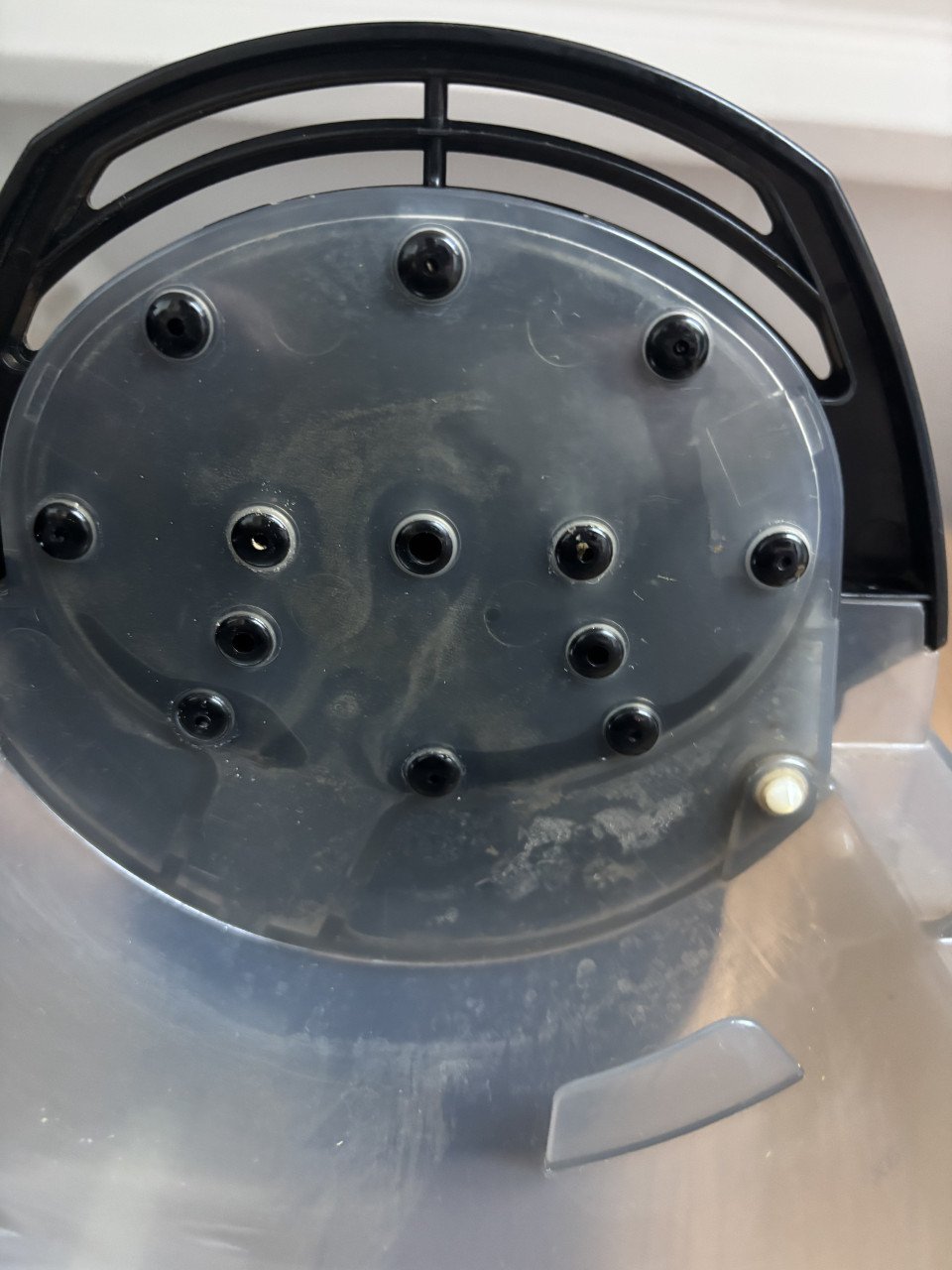 Melitta filter koffiezetapparaat zwart met thermoskan.