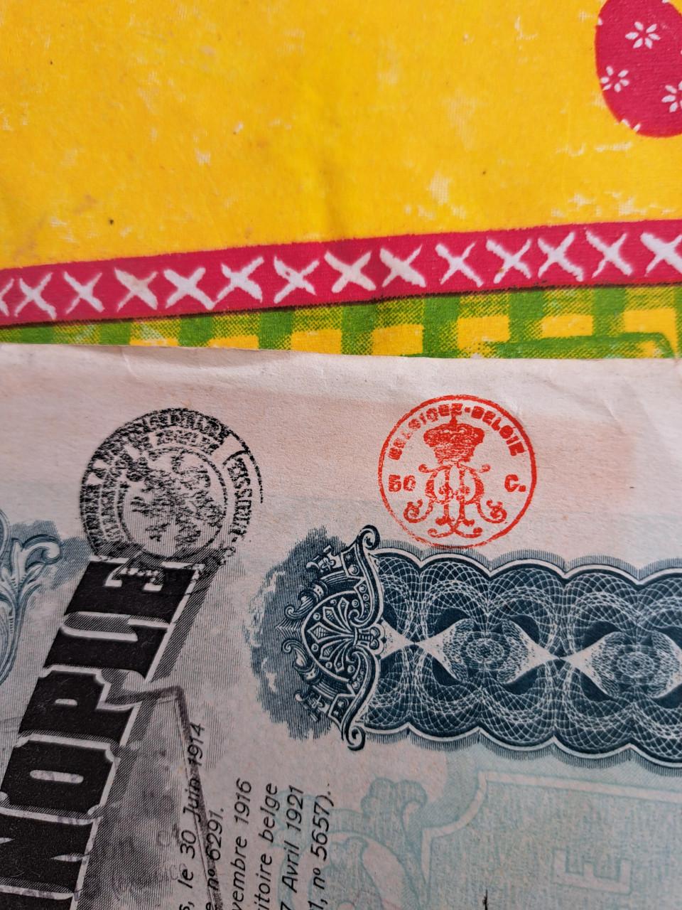 Oude aandelen tramways & electricite de constantinople 1929