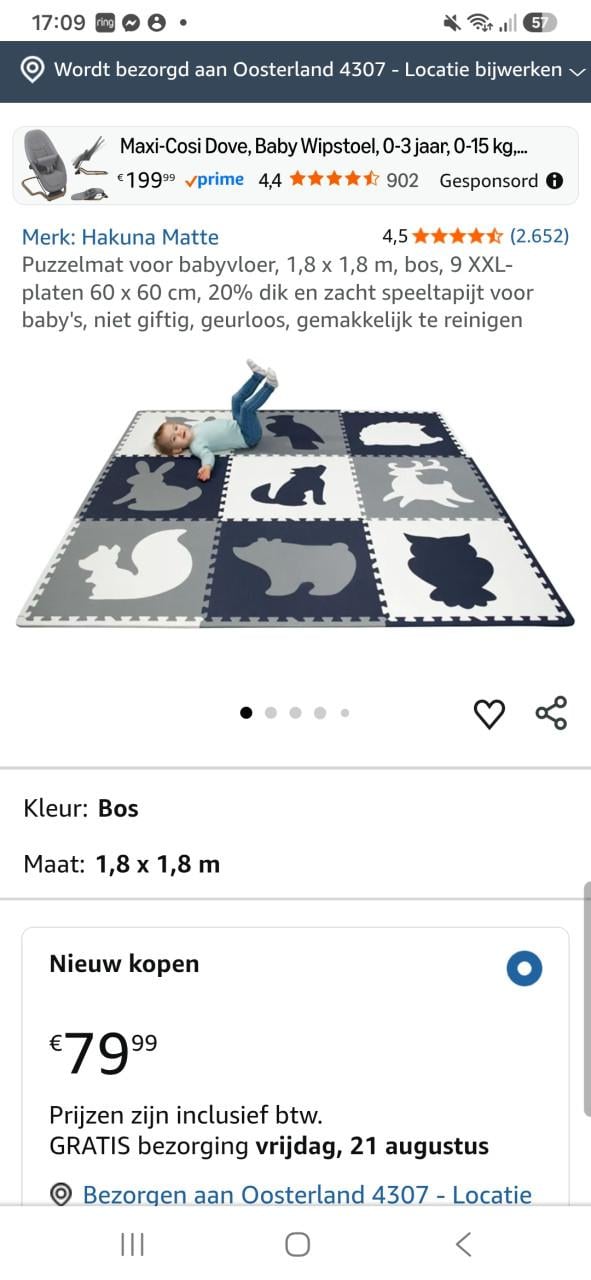 Speel puzzelmat
