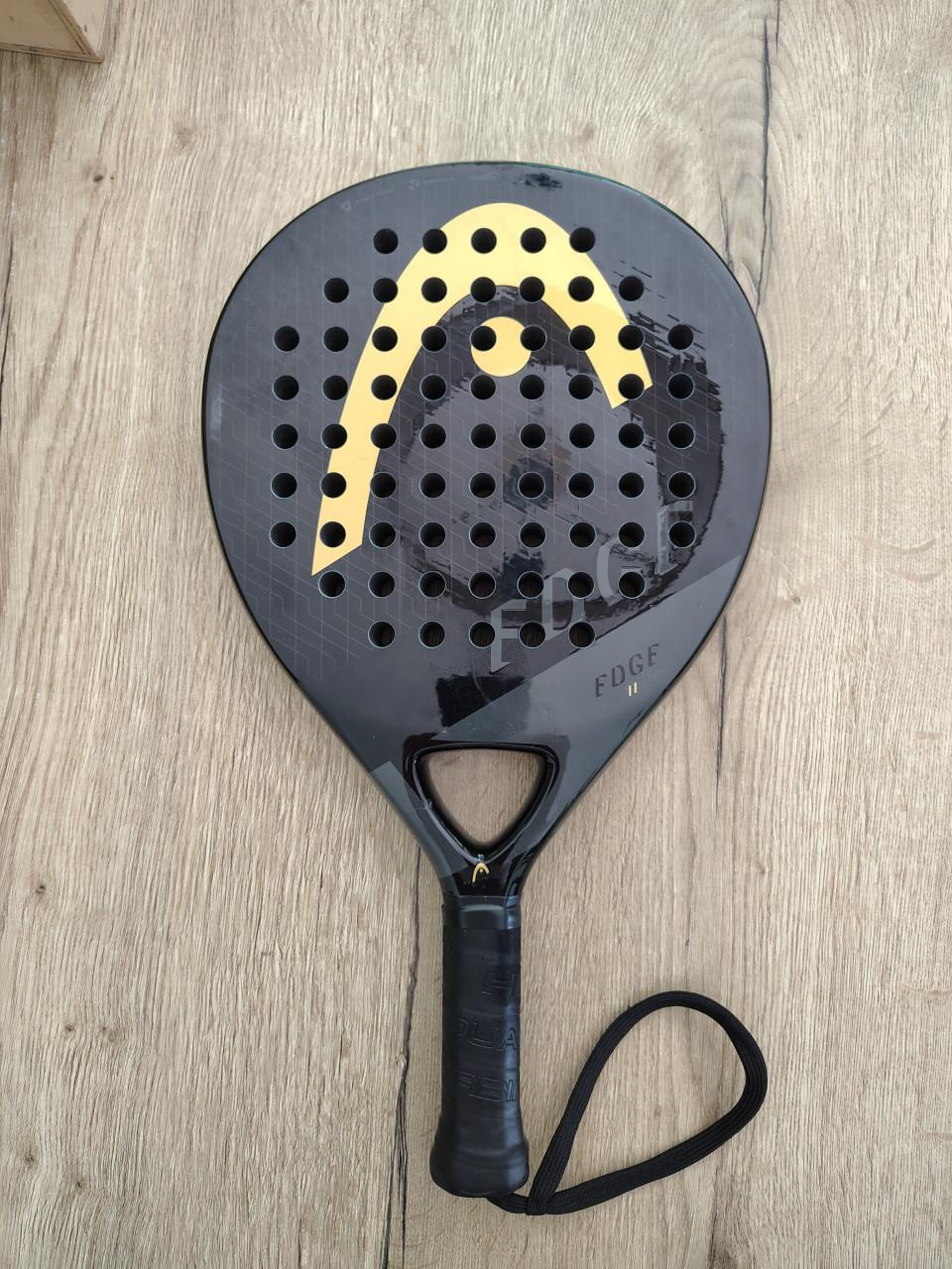Padel racket head edge 2