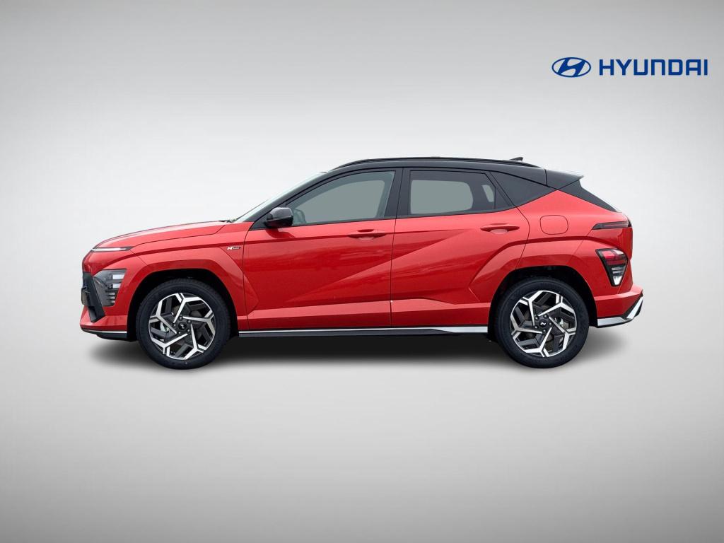 Hyundai Kona 1.6 gdi hev n line soultronic orange!