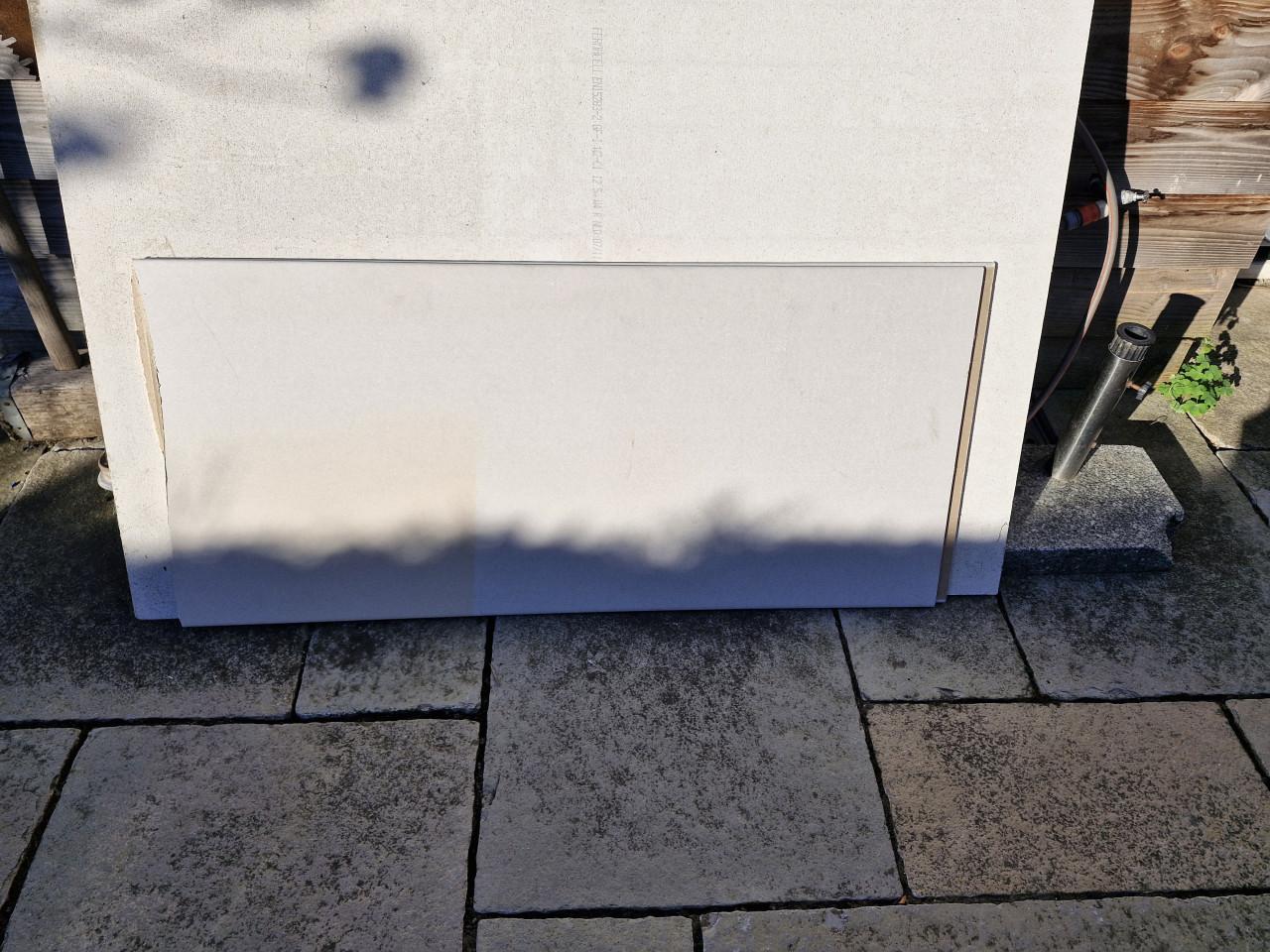 Fermacell brandwerende plaat en 2 gipsplaten