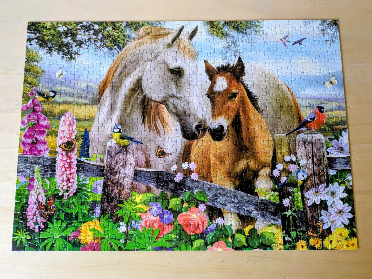Puzzel In the summer meadow