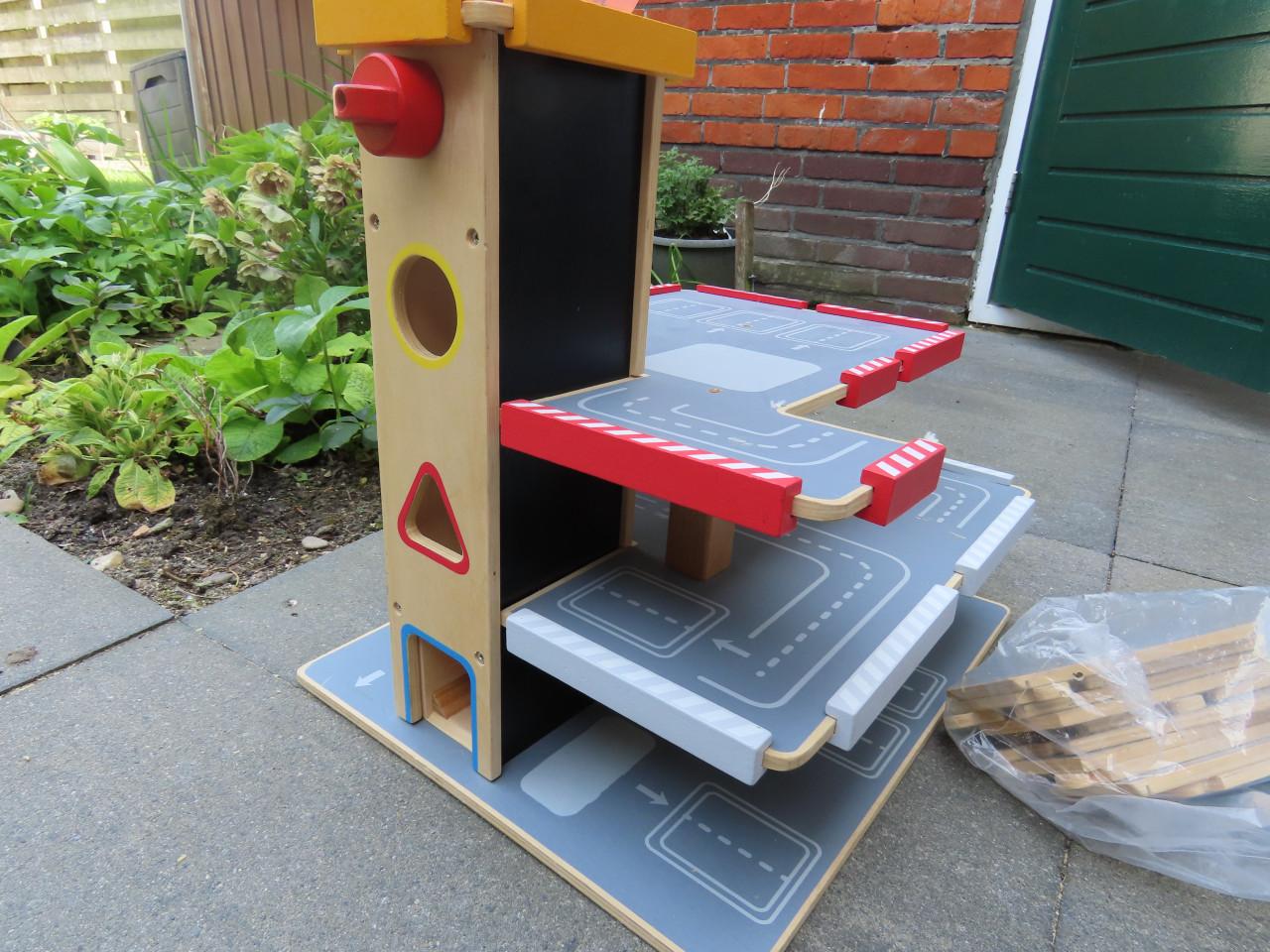 Houten garage zgan