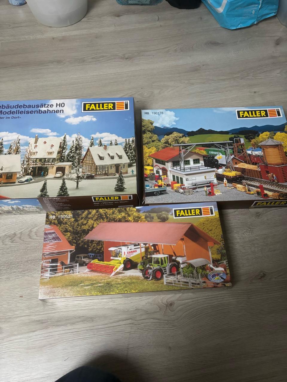 Modelbouwhuisjes, nieuw en gebruikt