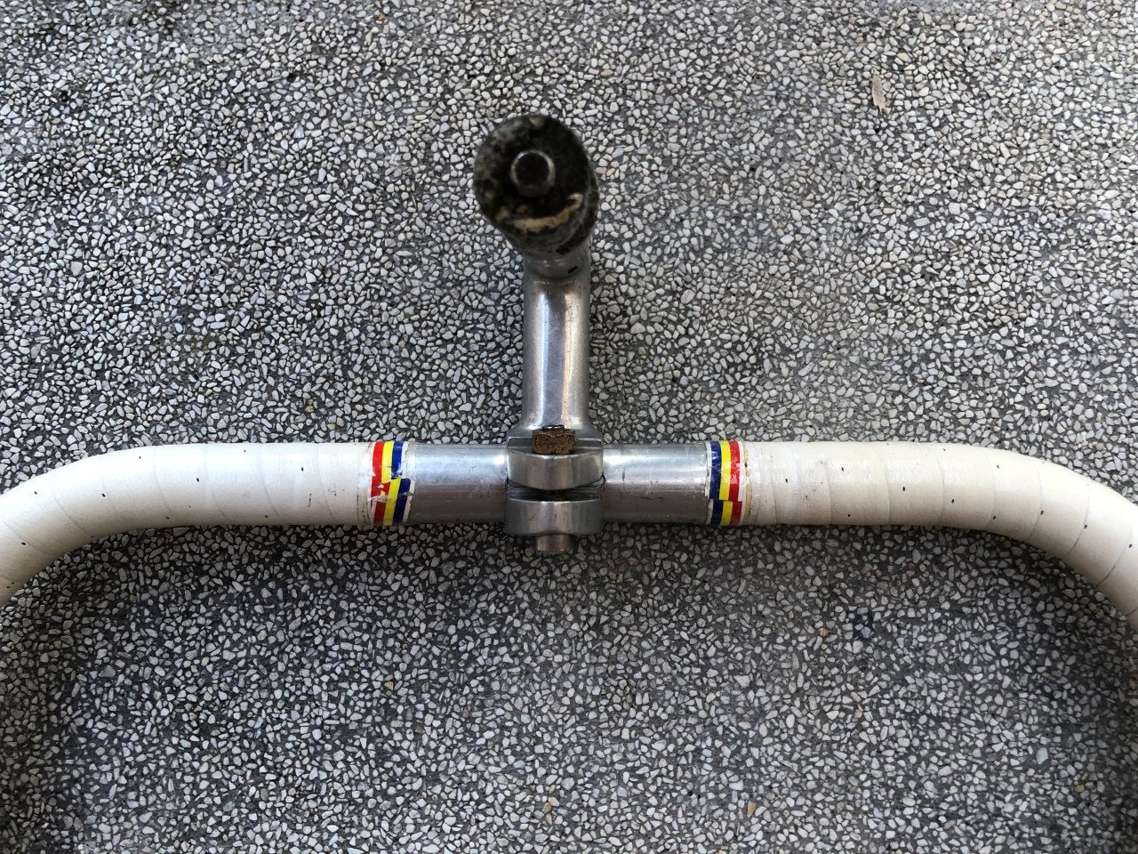 Racefiets stuur.