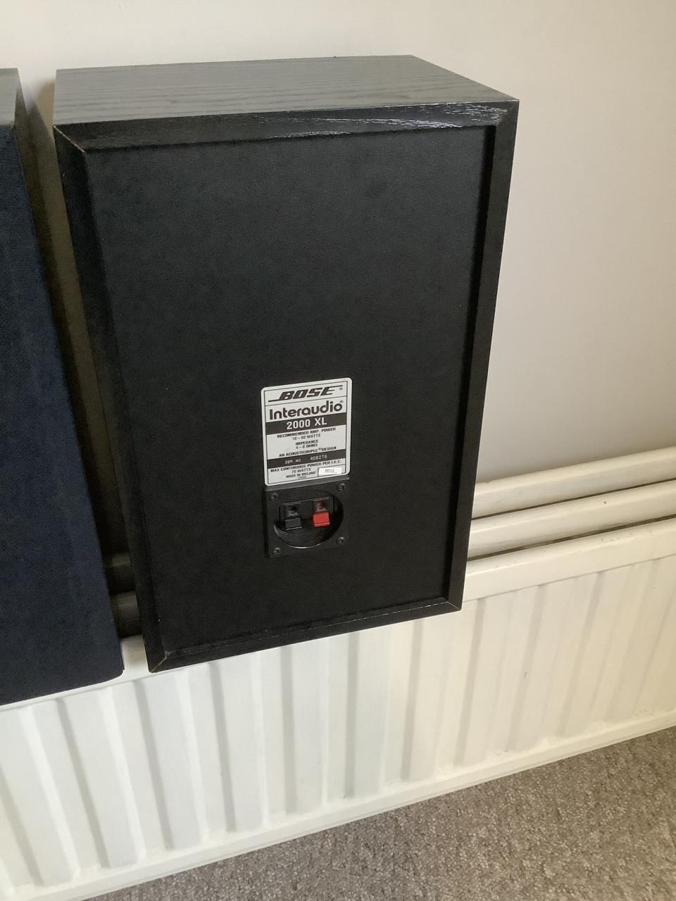 Set Luidsprekers, Speakers Bose Interaudio 2000 XL