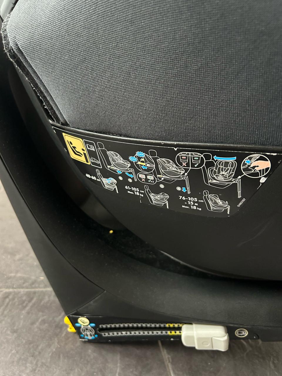 Maxi cosi i-size autostoel 360 graden (0-4 jaar)