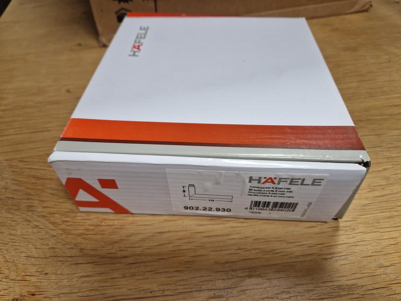 Deurklink rvs voor binnen deur (nieuw in doos)