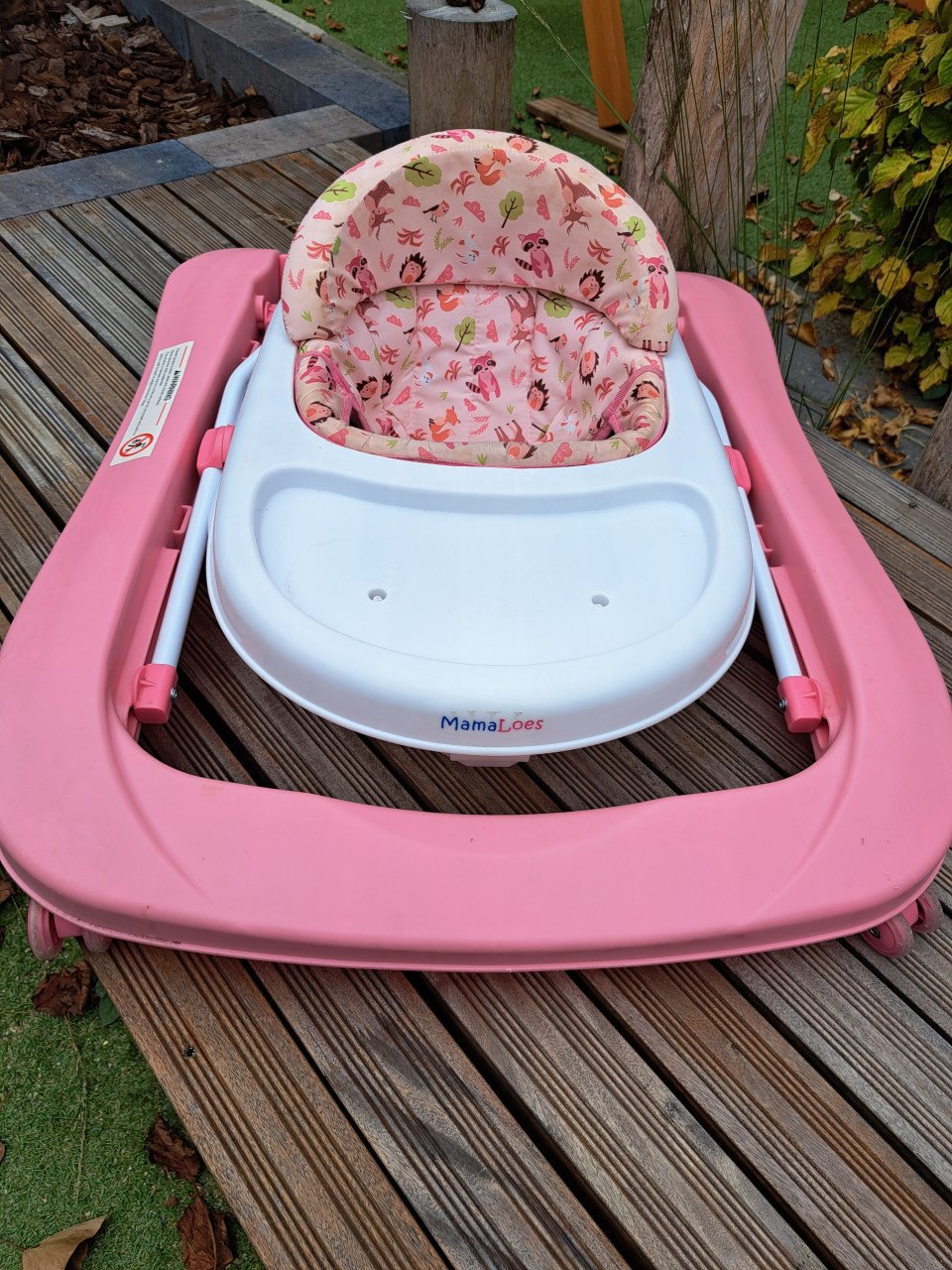 Mamaloes Roze loopstoel