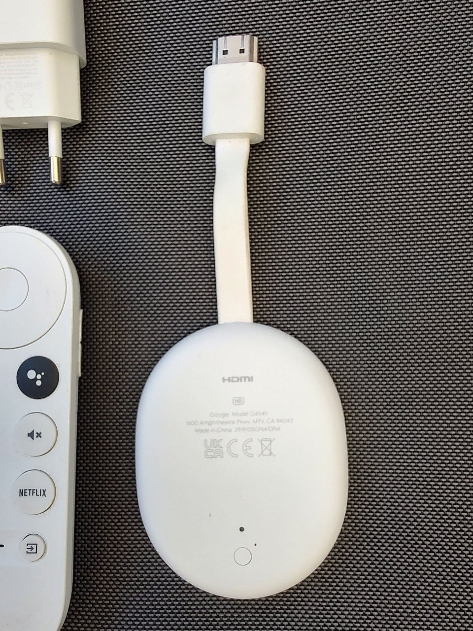 Google Chromecast HD met Google TV