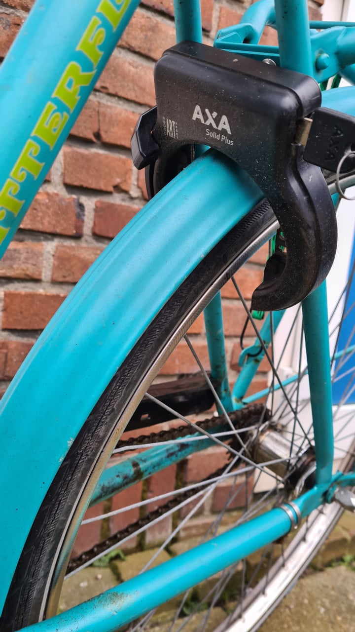 Dames fiets 26 inch-Trap rem achter- met voordrager
