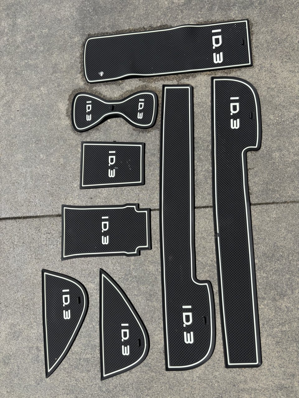 VW ID3 rubber inlegmatjes
