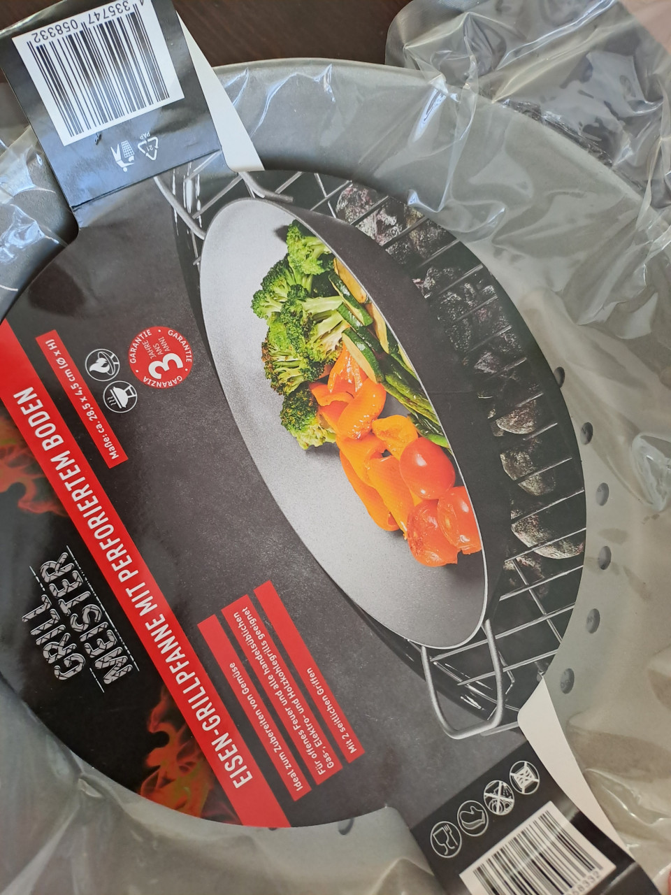 Stalen grillpannen