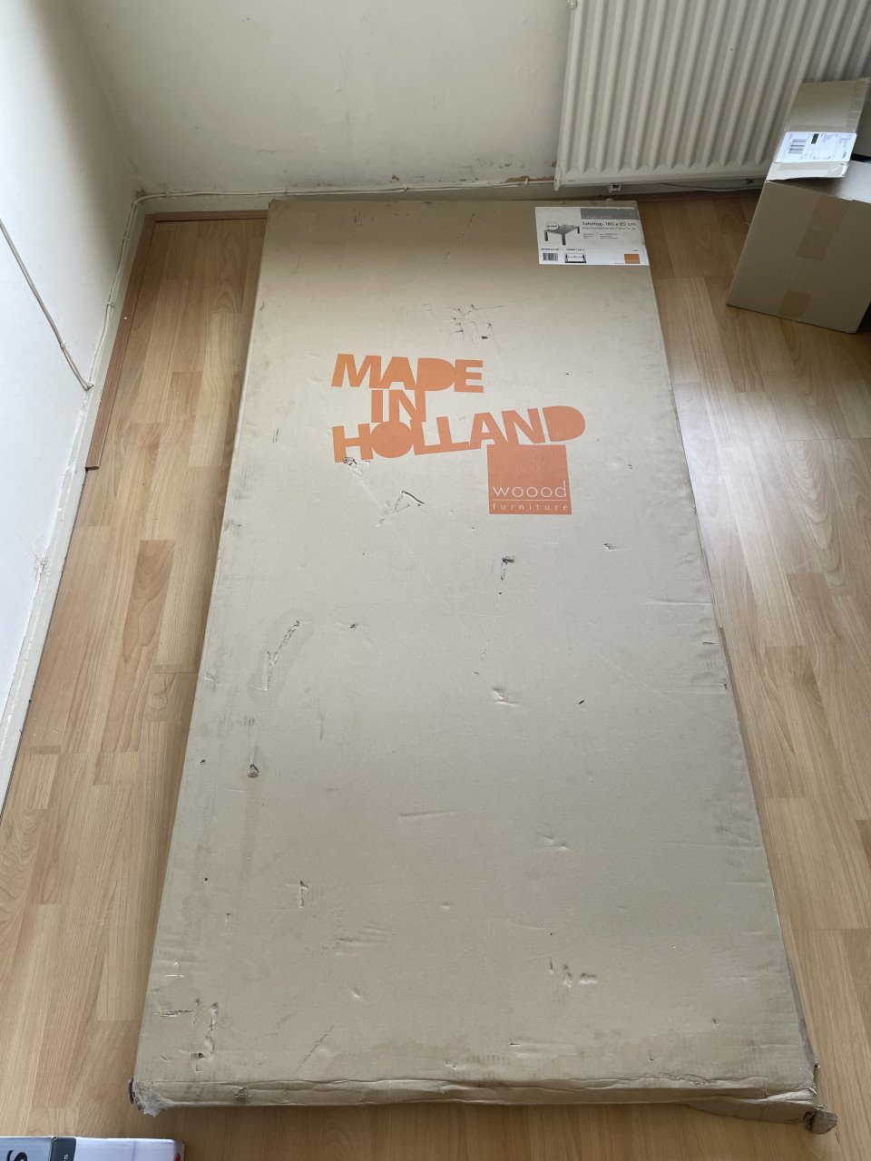 Woood Eettafel maasief eiken 180 x 85 blank