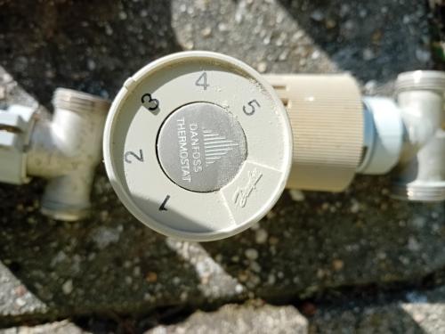 Danfoss thermostaat kranen c.v. 11 stuks