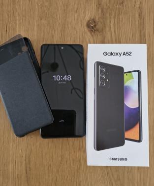 Samsung A52 met (slim) hoesje