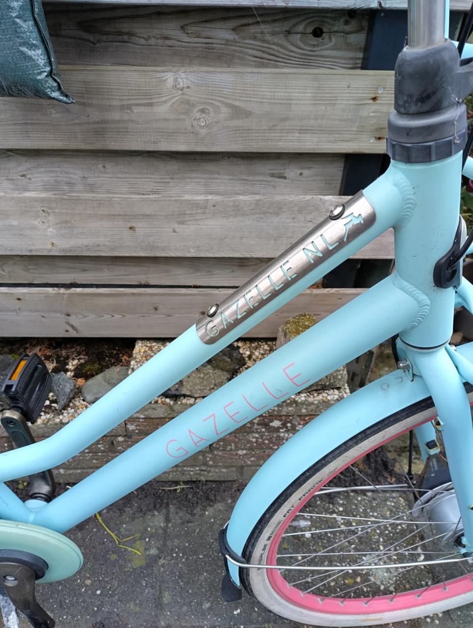 Gazelle dames transport fiets