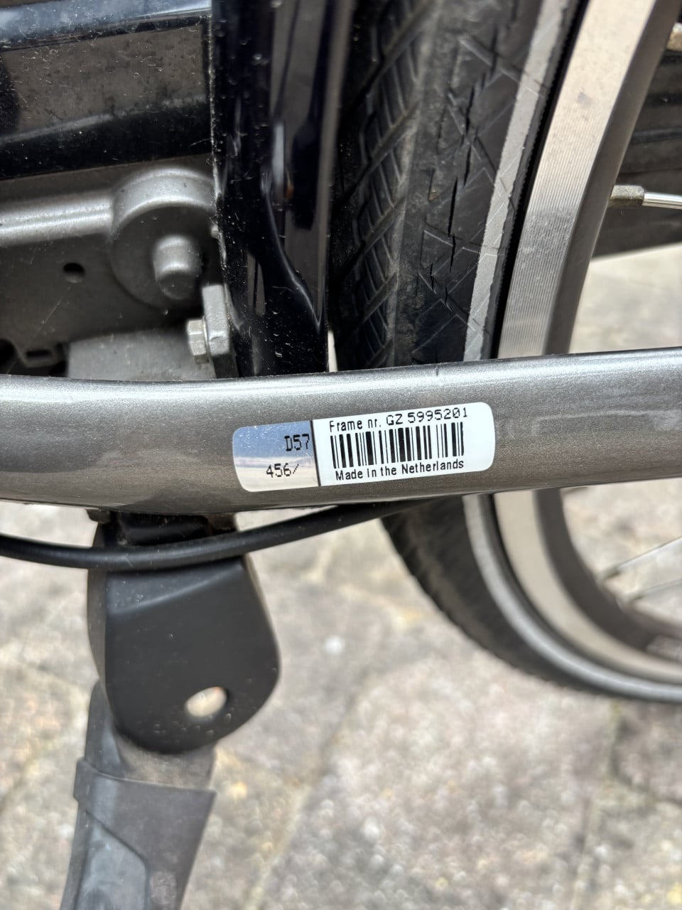 Gazelle chamonix damesfiets maat 57