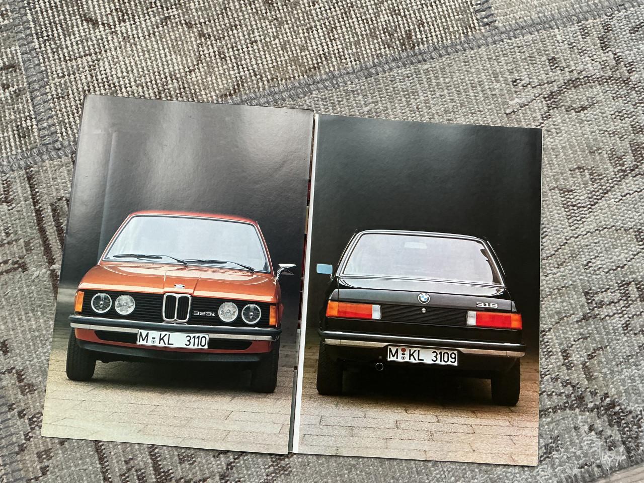 BMW 3 serie 1978 brochure 30 pg nl