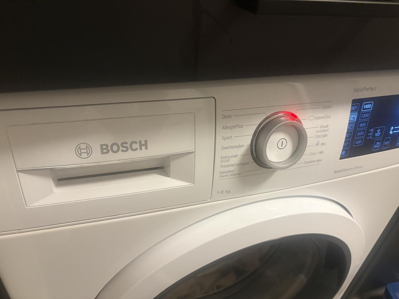 Bosch Serie 6 wasmachine – 8 kg – 1400 toeren