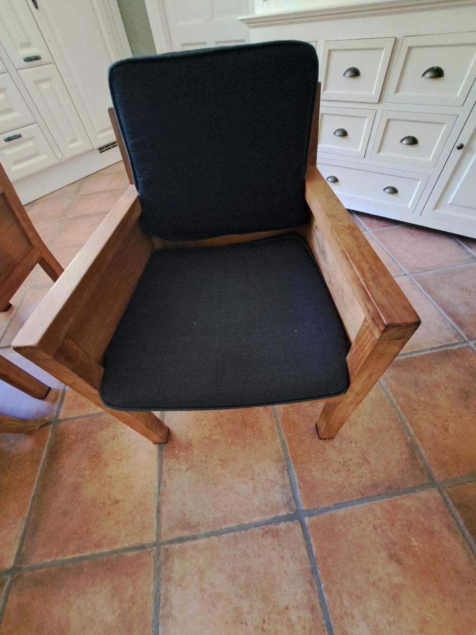 Teakhouten stoelen 4 stuks