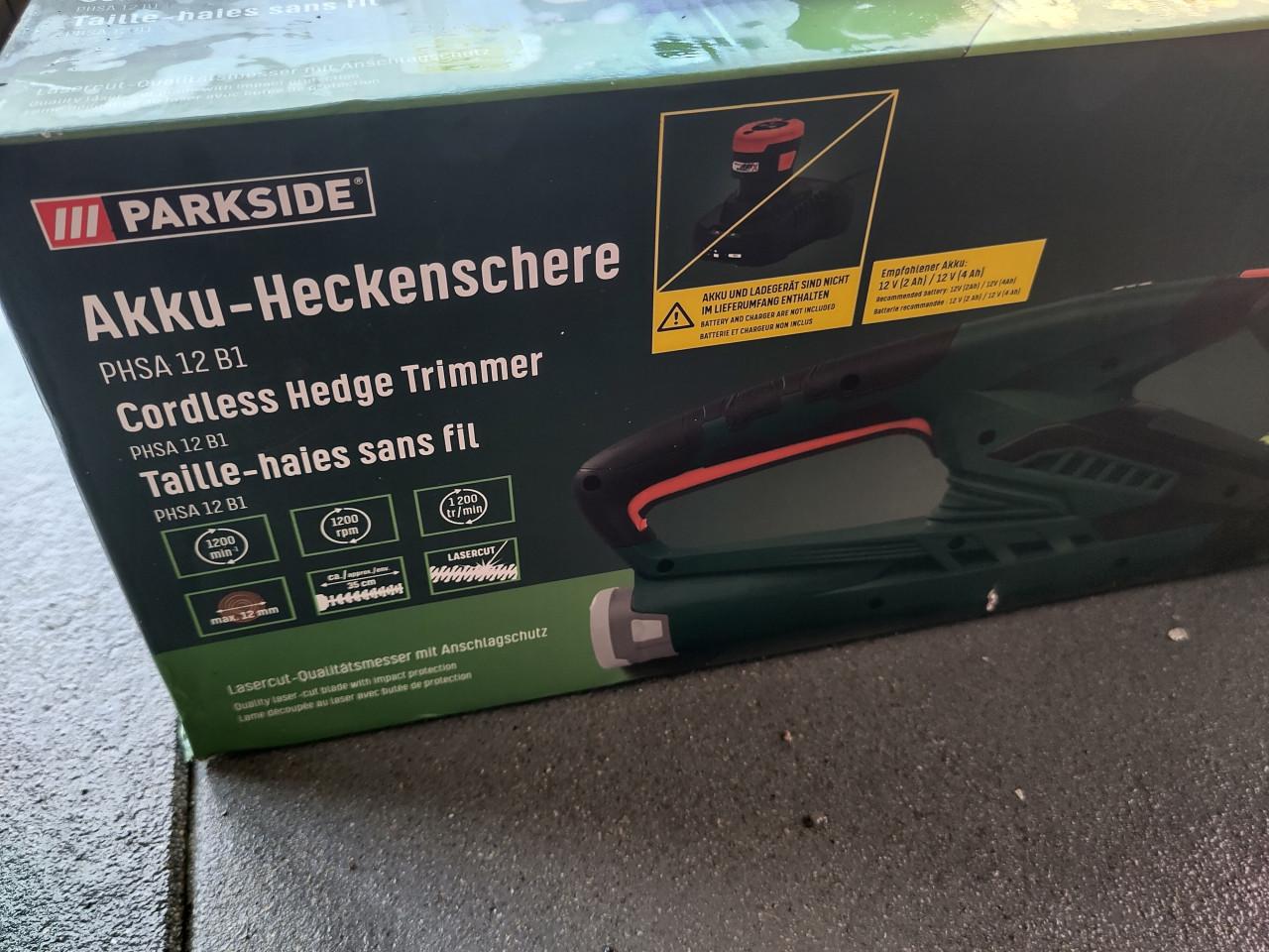 Heggenschaar op accu