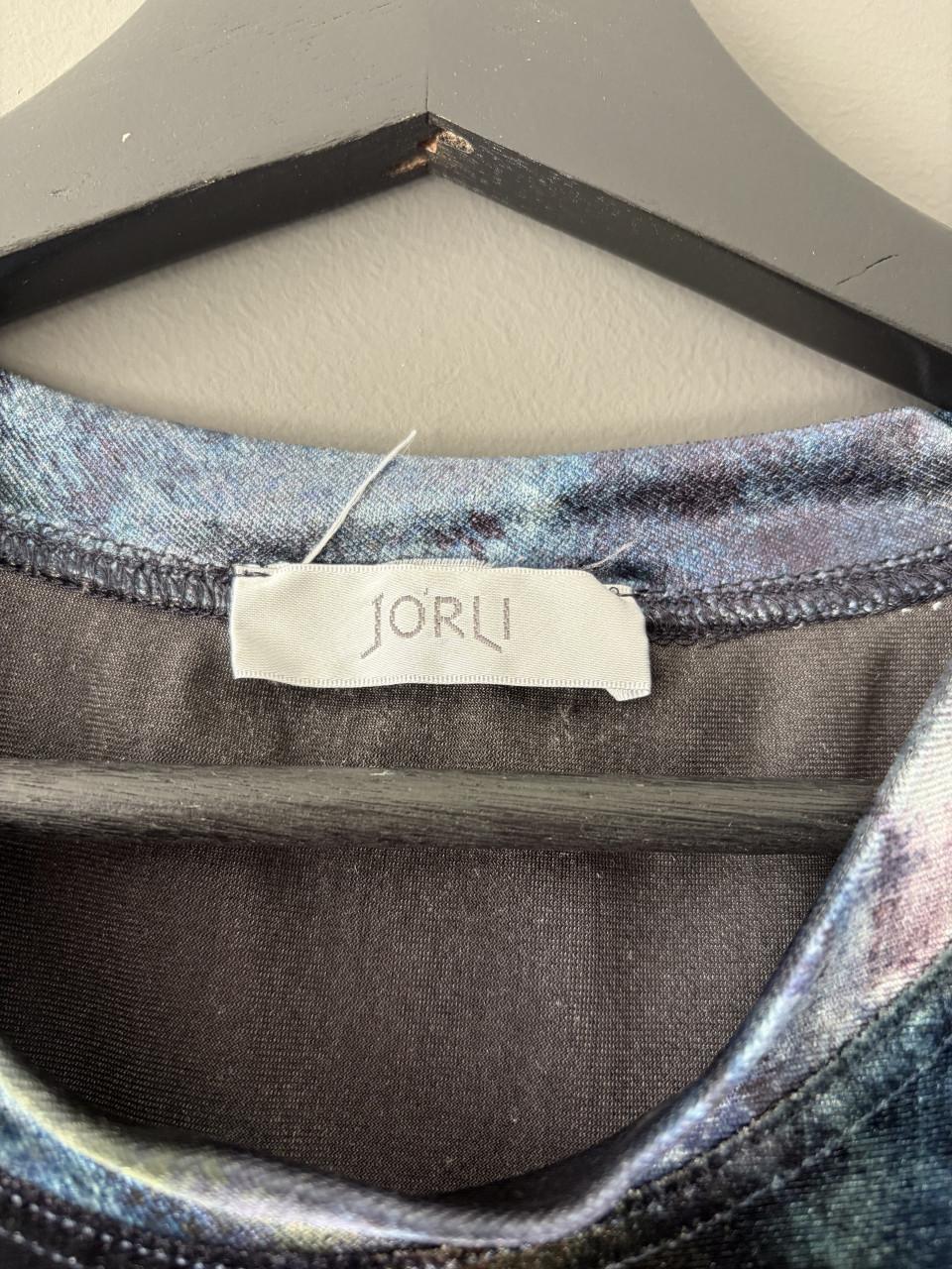 Velours damesshirt met 3/4 mouw