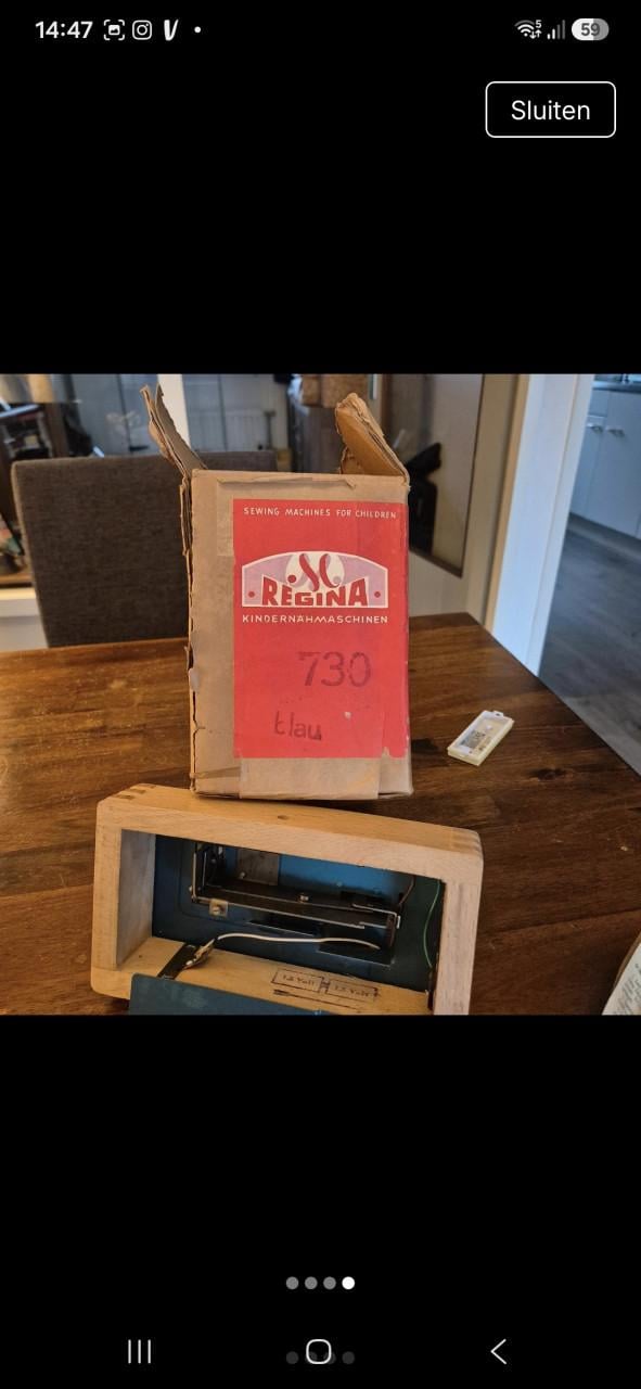 Vintage naaimachine