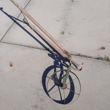 Ouderwets landbouwgereedschap