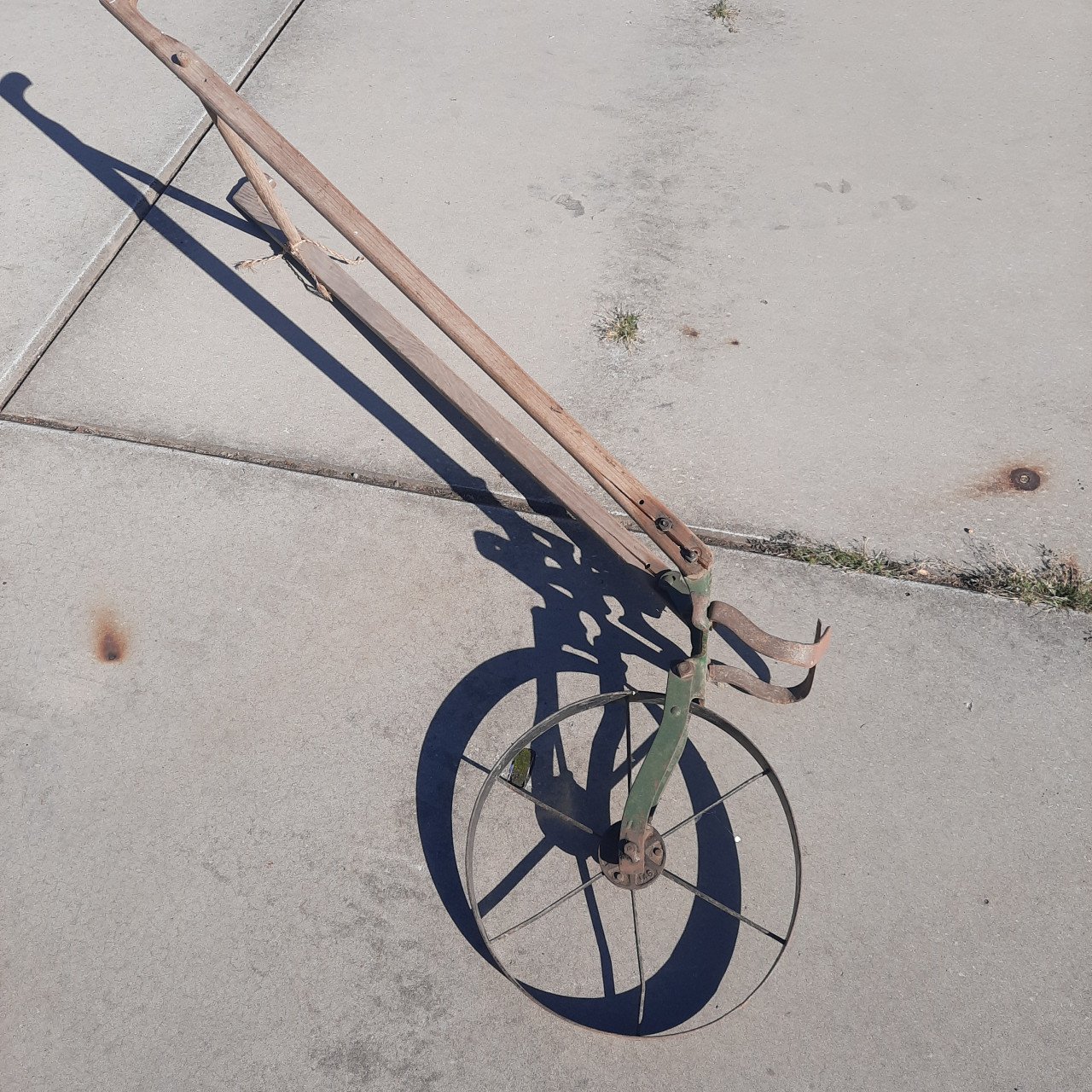 Ouderwets landbouwgereedschap