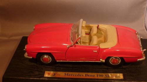 Model auto Mercedes Benz 190SL Metaal