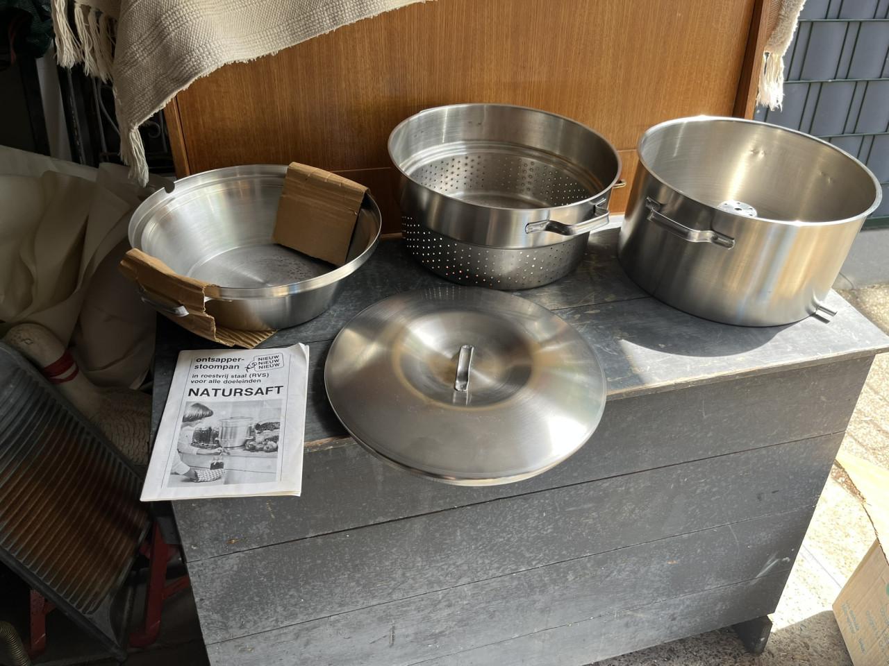 Ontsapper Stoomextractor Roestvrijstaal