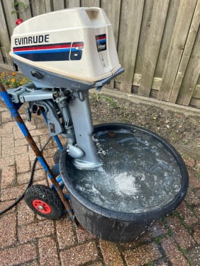 Evinrude buitenboordmotor 6pk 2takt