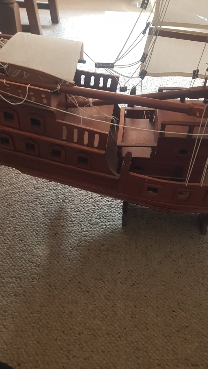 Grote model zeilboot