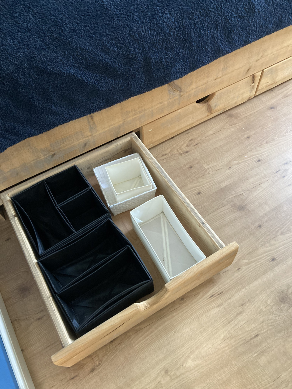 Tienerbed steiger hout