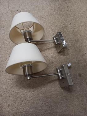 Mooie bedlampjes met kap samen 5 euro