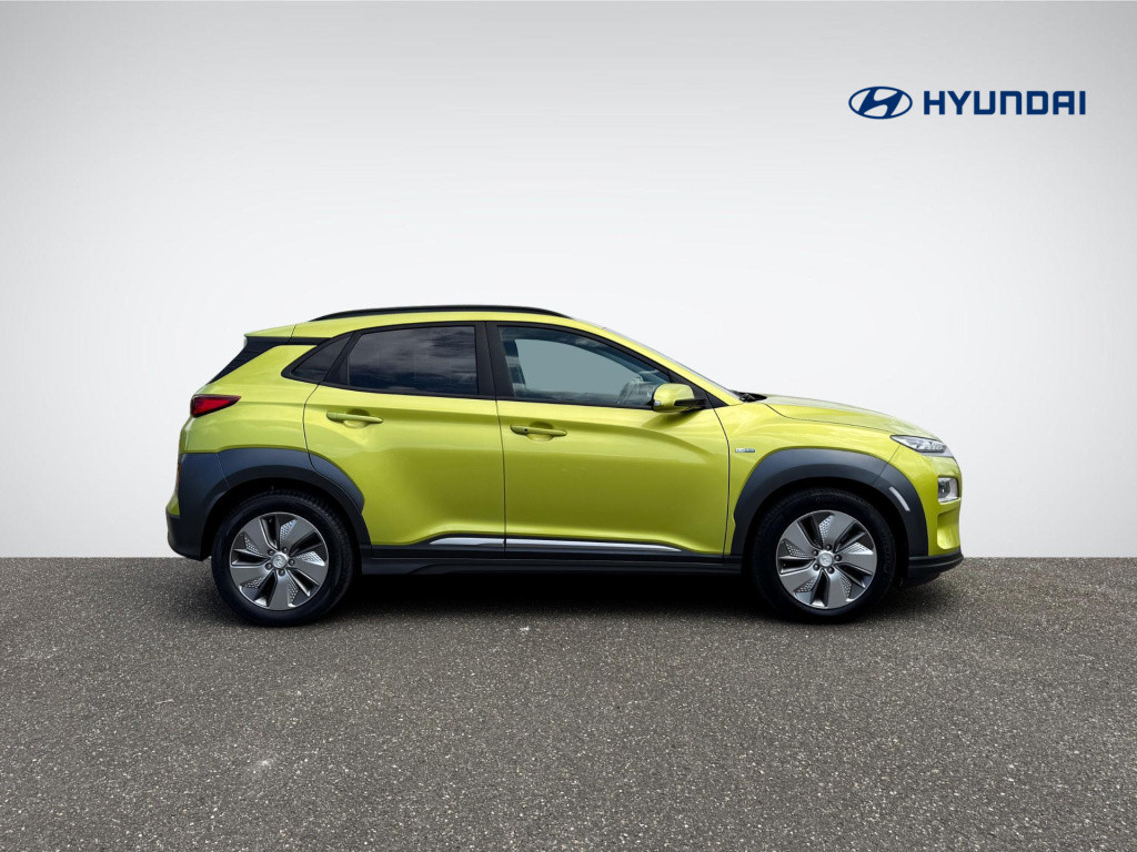 Hyundai Kona ev premium 64 kwh 3-fase lader | navigatie | stoelventilatie +