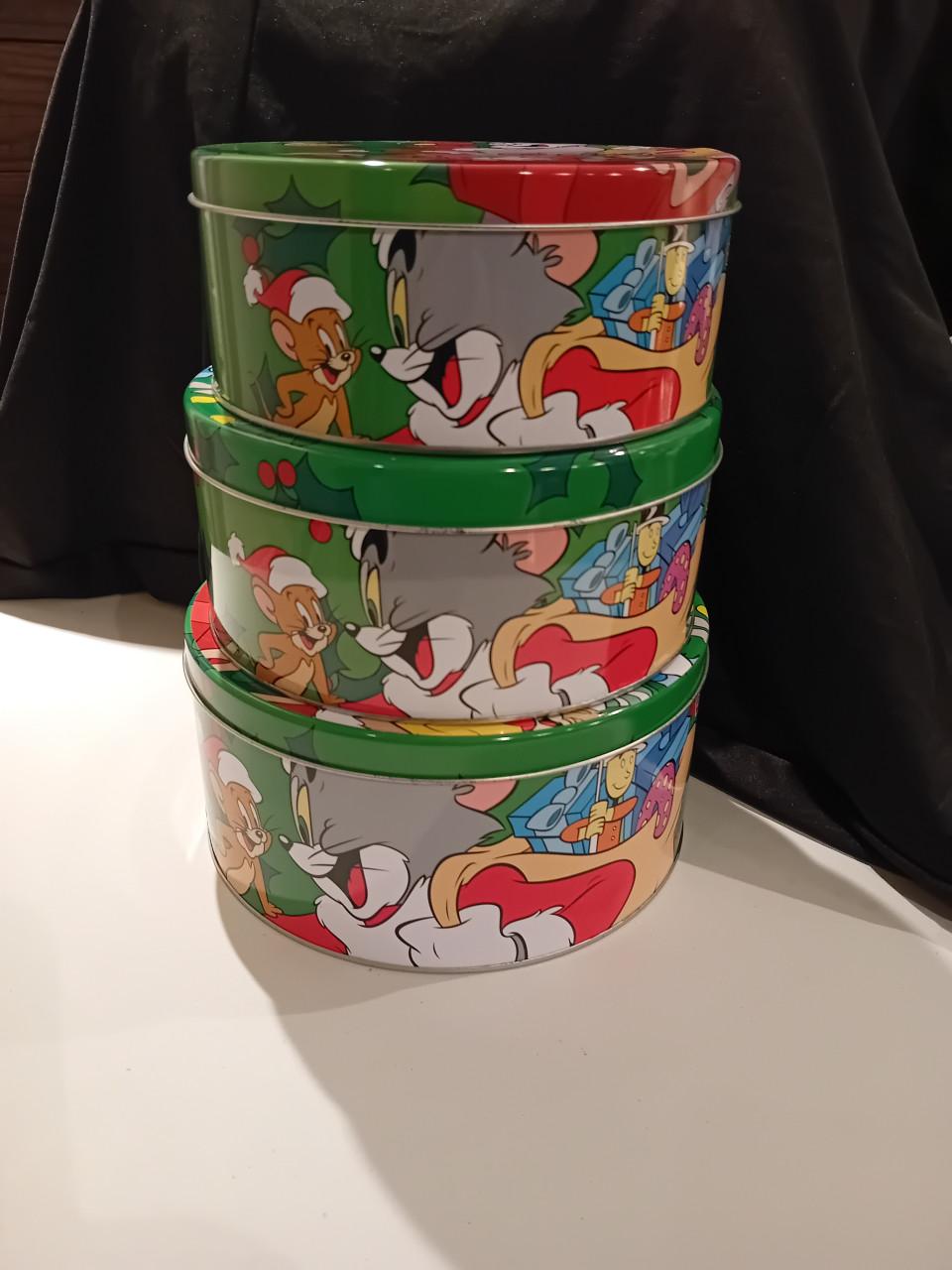 Kerst koek-snoeptrommel NIEUW